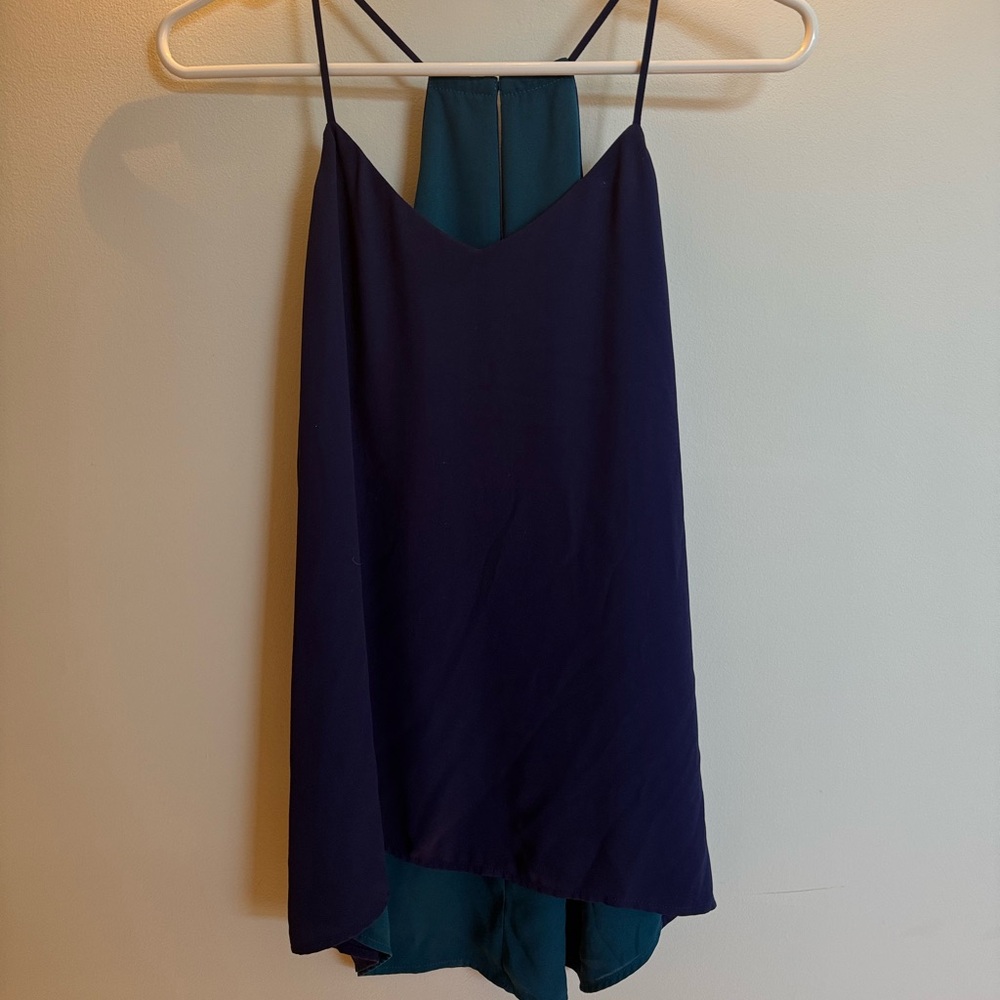 Express: Reversible navy/ blue tank